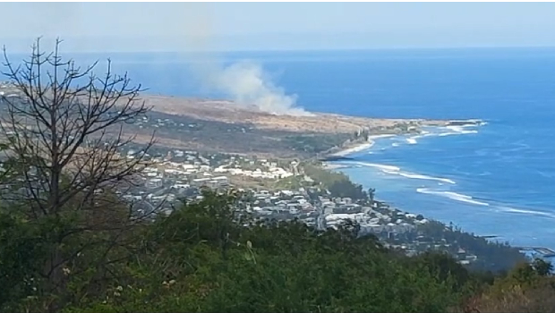 Feu De Broussaille Saint Leu La Circulation R Tablie Dans Le