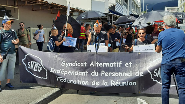 Grève à La Réunion ce mardi : près de 200 personnes mobilisées