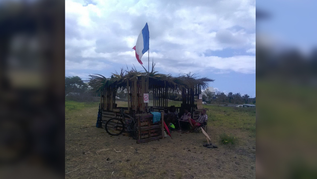 Port Est - Village des irréductibles - Gilets jaunes - La Réunion