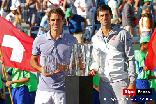 Roger Federer et novak Djokovic