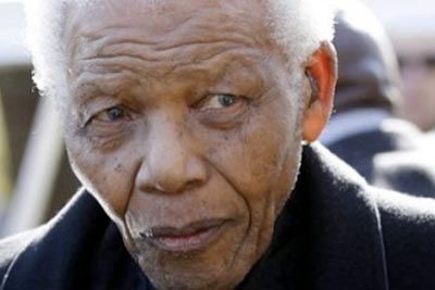 Hommage à N.Mandela sur la plage de St-Pierre