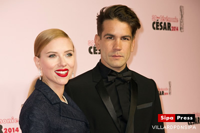 Scarlett Johansson et Romain Dauriac