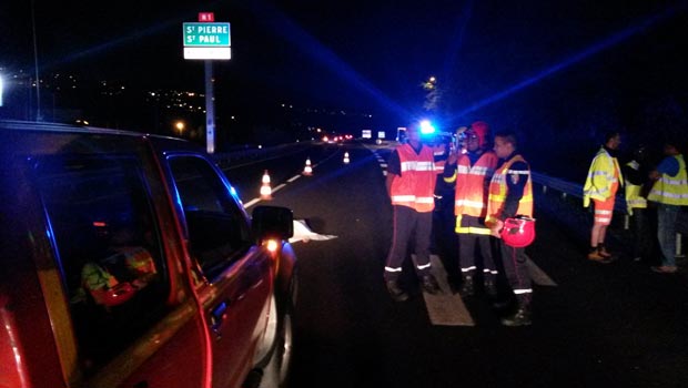 Piéton fauché à Saint-Paul : l’homme de 47 ans est décédé