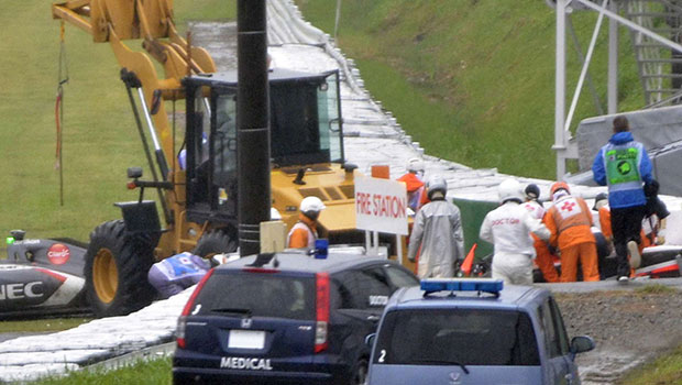 Accident de Jules Bianchi : de nouvelles évaluations sur la puissance du choc 