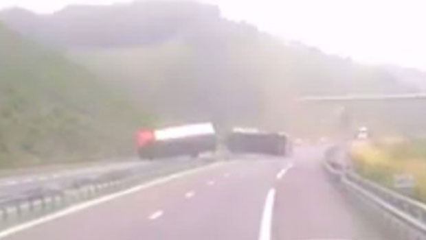 Accident spectaculaire dans le Lot : une vidéo de la gendarmerie fait le buzz