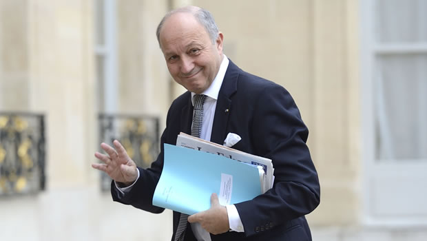 Laurent Fabius, ministre des Affaires étrangères et du Développement international 