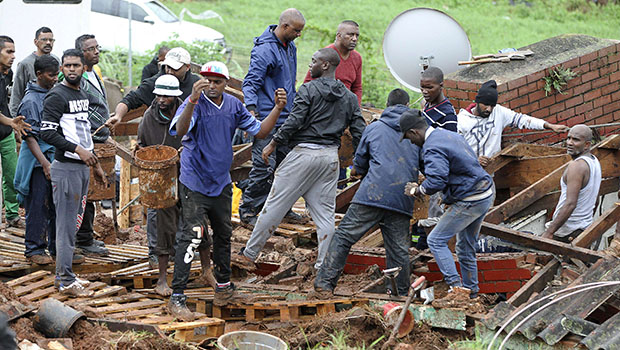 Afrique du Sud - inondations 