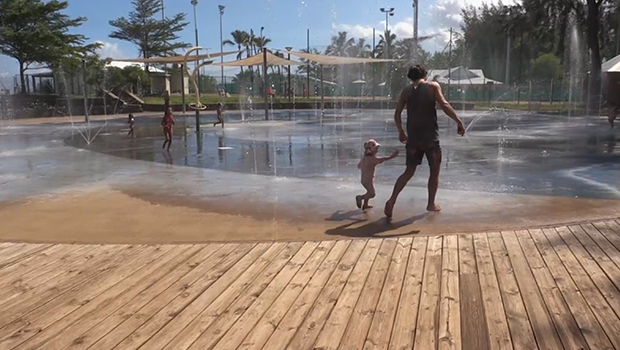 Vacances - Vacances scolaires - Ambiance - La Réunion - Jeux d’eau