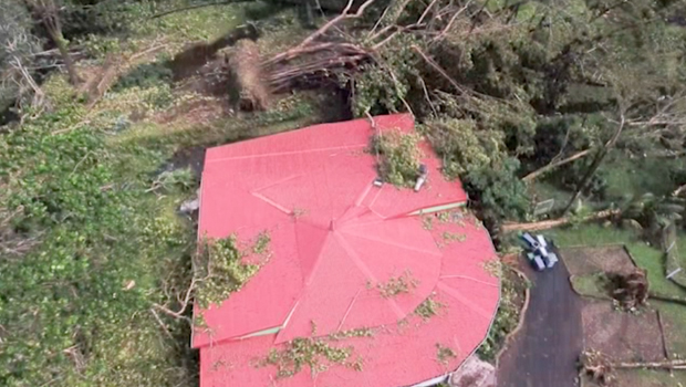 L’Anse des Cascades - tempête Fakir - La Réunion 