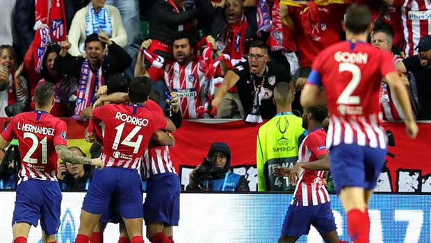 Supercoupe d’Europe : Foot : Atletico Madrid 