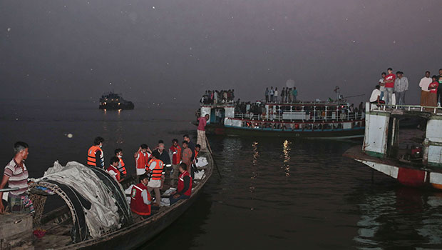 Bangladesh - naufrage d’un ferry