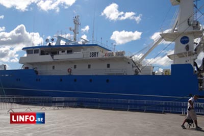 Le Belle Rive, premier thonnier senneur surgélateur battant pavillon mauricien