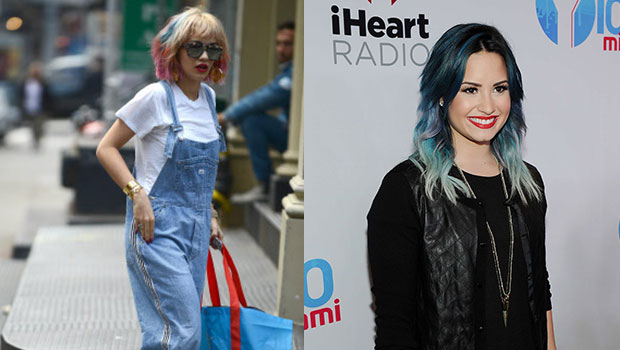 Les stars, fans du rainbow hair