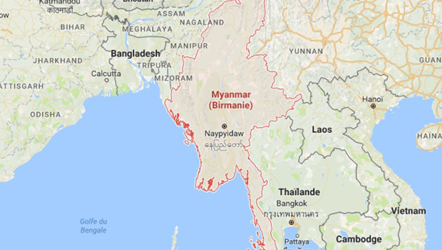 Birmanie - crash aérien