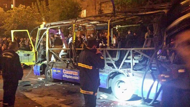 Arménie : au moins un mort est six blessés lors de l’explosion d’un bus