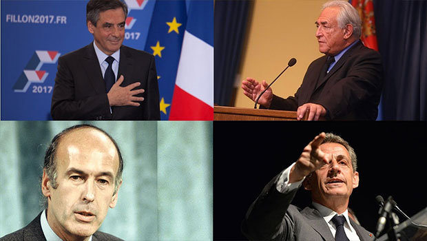 Election présidentielle - François Fillon - Dominique Strauss-Khan, - Valéry Giscard d’Estaing - Nicolas Sarkozy 