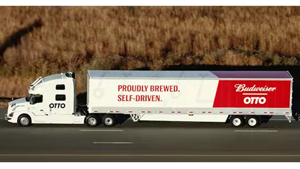Etats-Unis : une première livraison assurée par un camion sans chauffeur 