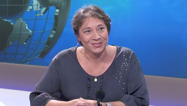 Carine Garcia - référente départementale - mouvement En marche - La Réunion