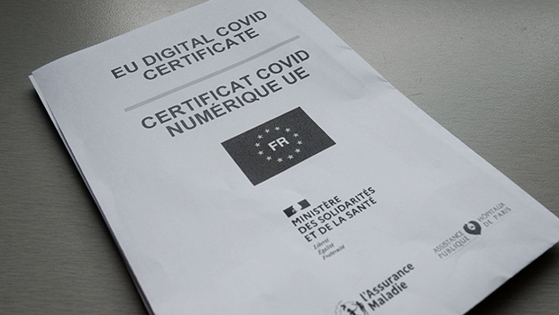 Certificat COVID numerique UE