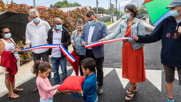 <p>Inauguration chemin des Alizés</p>