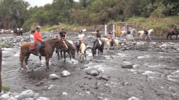 Grande chevauchée - équitation - Manapany