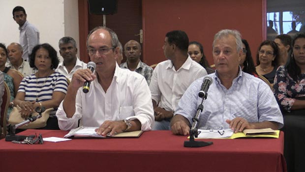 Cinor - Conseil communautaire - Gérald Maillot - Maurice Gironcel - Jean-Louis Lagourgue - La Réunion