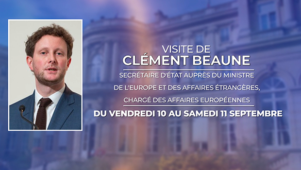 Clément Beaune, secrétaire d’État auprès du ministre de l’Europe et des Affaires étrangères - La Réunion