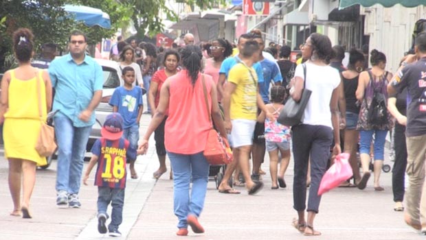 Saint-Denis - La Réunion - Rue Maréchal Leclerc - Commerce