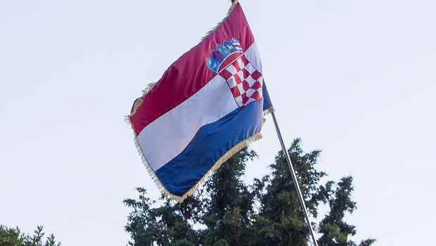 Croatie drapeau - Décembre 2024