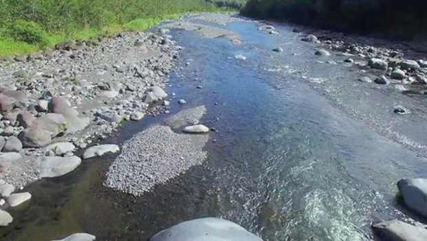 Lit de Rivière - Curage - NRL - La Réunion - Roches