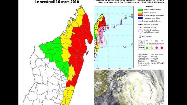 Eliakim : le nord-est de Madagascar en alerte rouge 