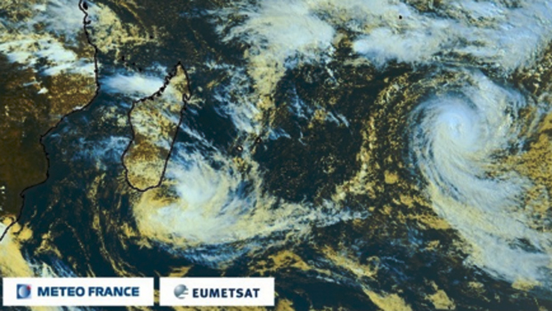 Tempête Ava - Système dépressionnaire - Saison cyclonique - La Réunion - Tempête Irving