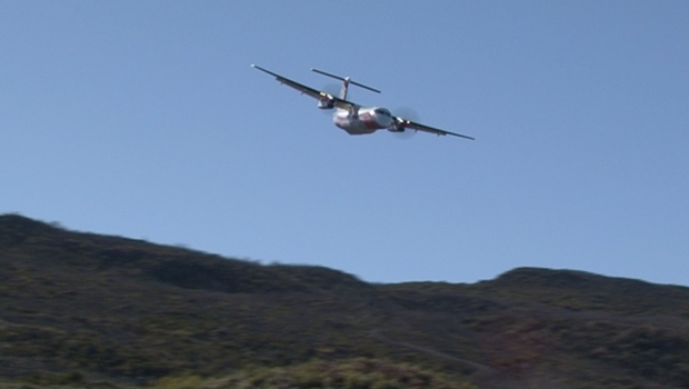 Le Dash 8 en mission d’entraînement