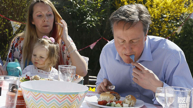 David Cameron- Hot dog Gate