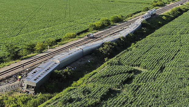 Déraillement train