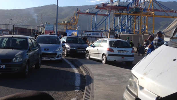 débrayage - Le Port - dockers - La Réunion