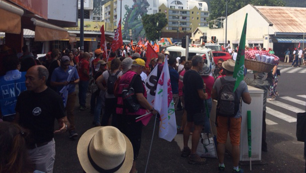 Grève - Fonctionnaires - La Réunion - Saint-Denis