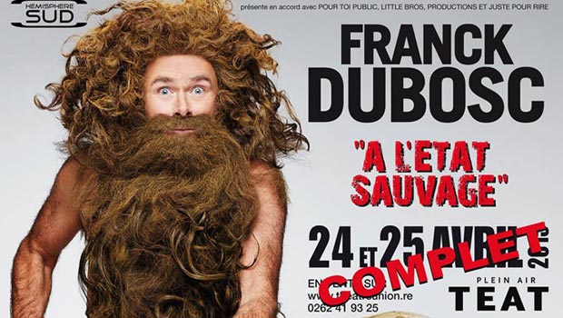 Franck Dubosc “À l’état sauvage” aujourd’hui et demain soir