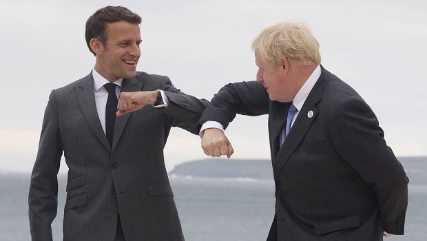 Emmanuel Macron - Boris Johnson 