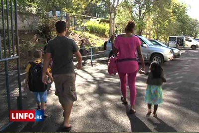 Choc et émotion à l’école de Piton St-Leu mixte 