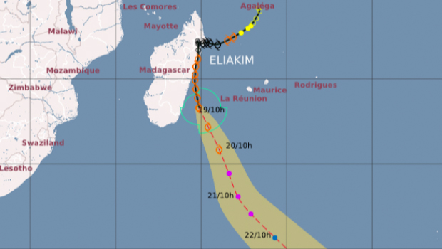 Météo France - Reunion - Eliakim - tempête