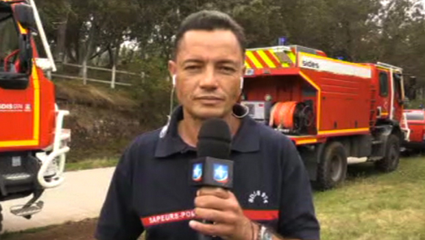 Commandant Elvis Chamand - Référent départemental feux de forêt - La Réunion