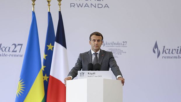 Emmanuel Macron-Rwanda
