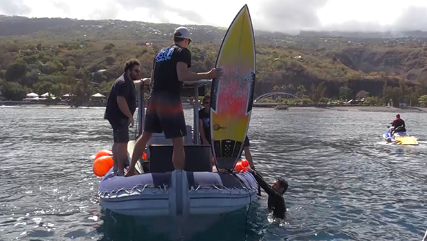 Surf à St-Leu : un banc d’essai pour tester l’efficacité des équipements anti-requin