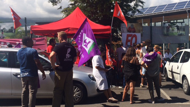 EPSMR - manifestation - Saint-Paul - FO - SUD