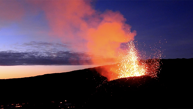 Éruption du Piton de la Fournaise 2021 - Volcan