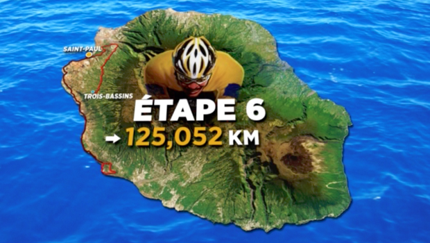 Tour cycliste Antenne Réunion - Départ - 6e étape - La Réunion