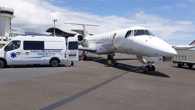 Avion - Evasan - évacuation sanitaire - Réunion Mayotte