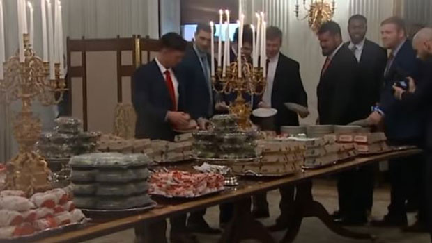 Etats-Unis - Maison Blanche - fast food