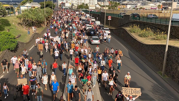 Manifestation anti-pass sanitaire